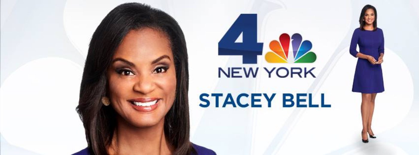 NBC 4 New York promotional banner featuring Stacey Bell